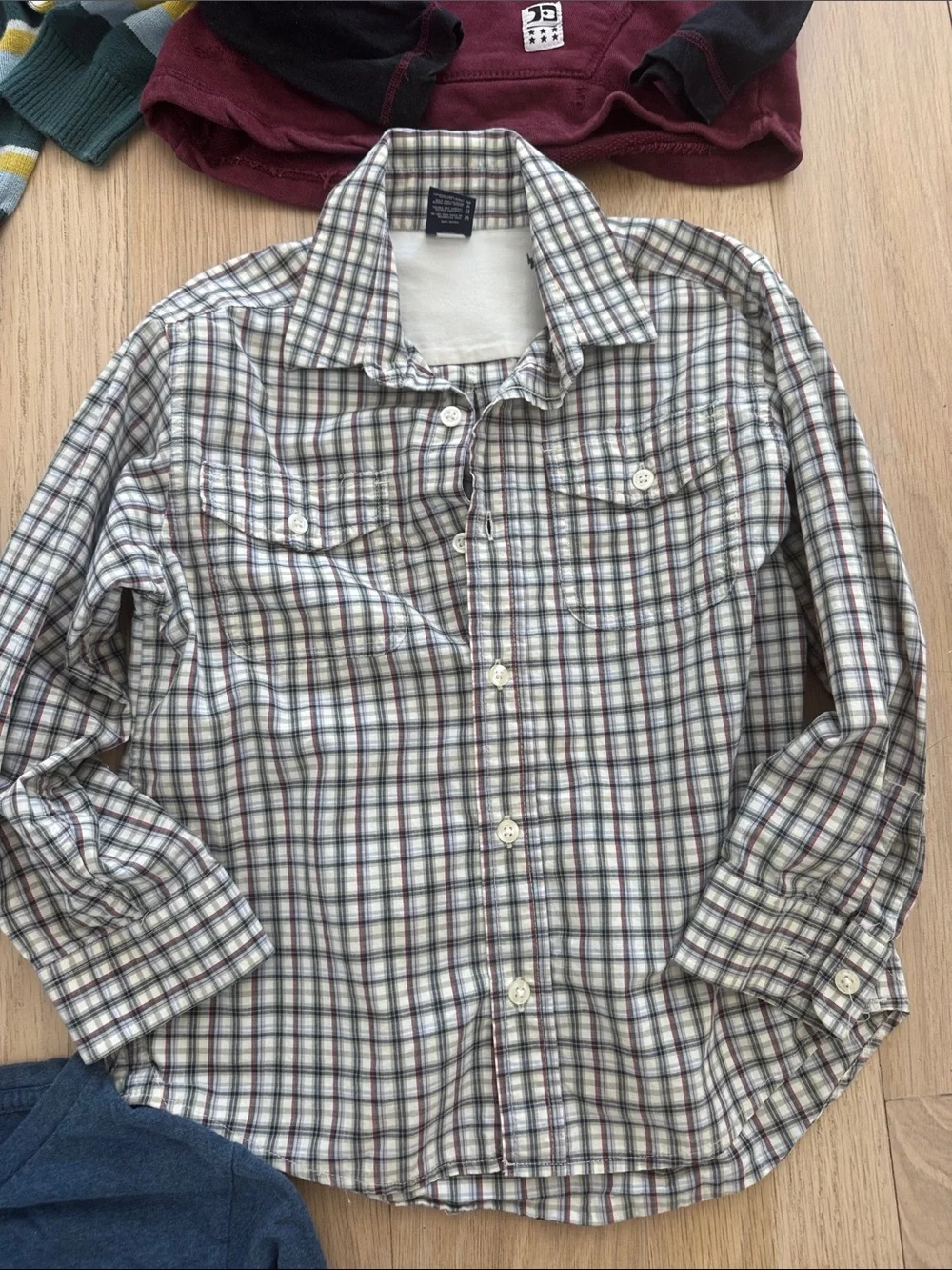 Lot boys Long Sleeve Shirts Hoodies Sweaters Shirts  Hanna Andersson 6/7